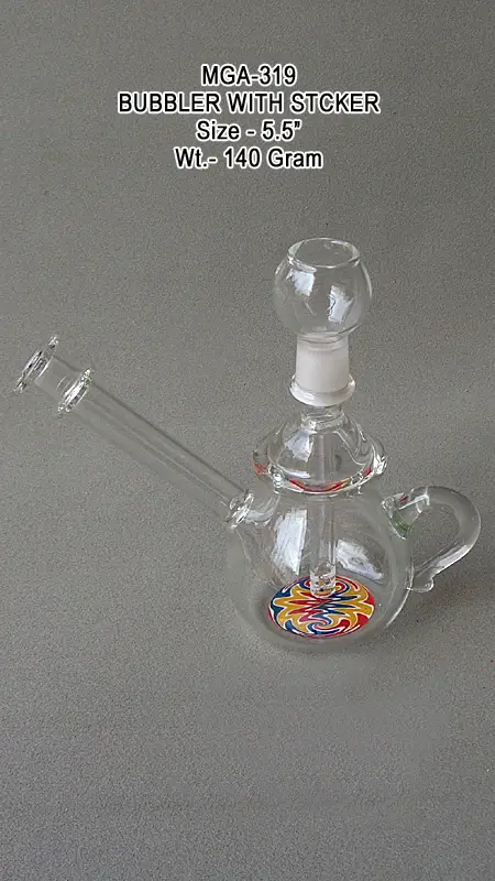 BUBBLER WITH STICKER
